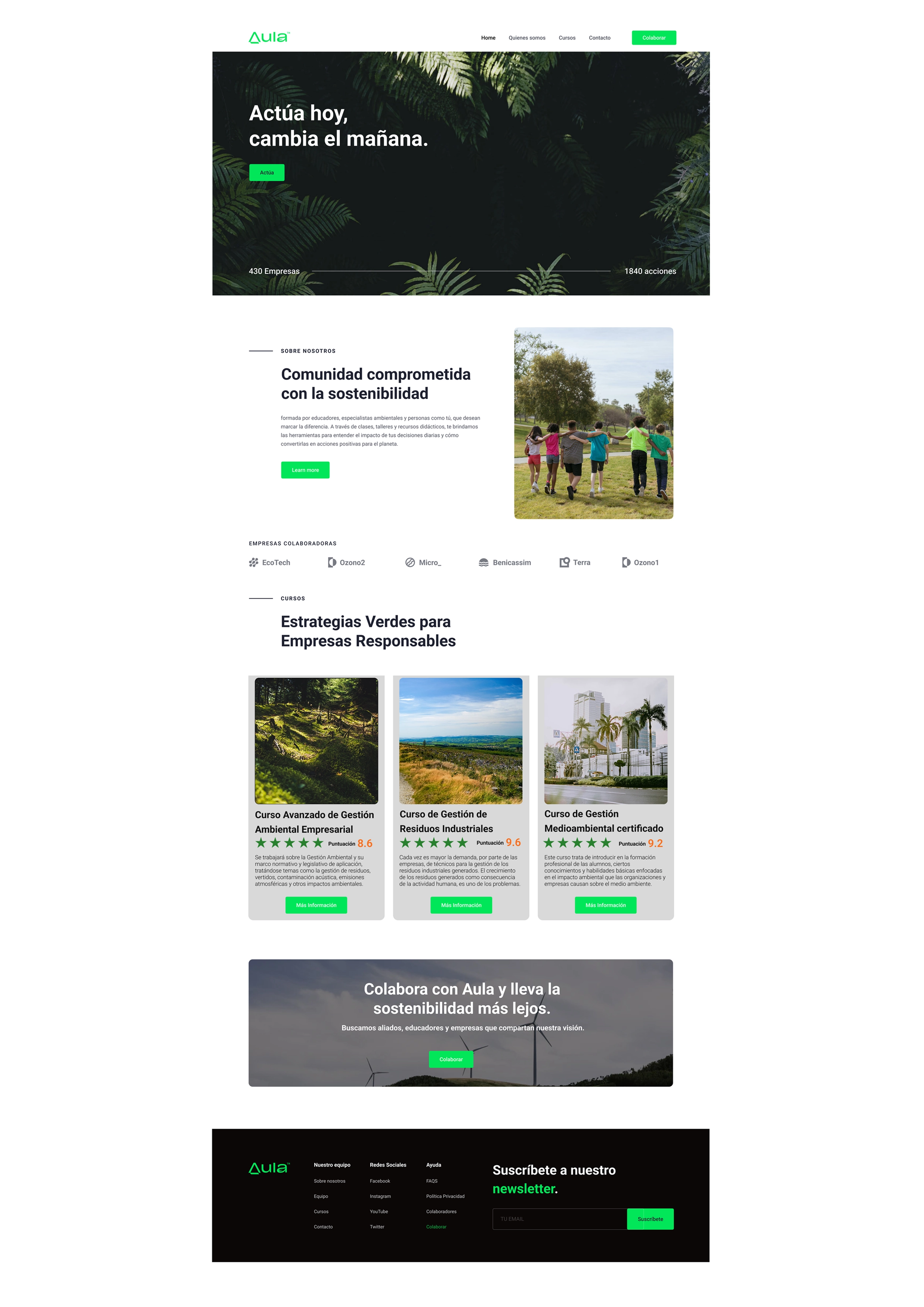 aula web header main