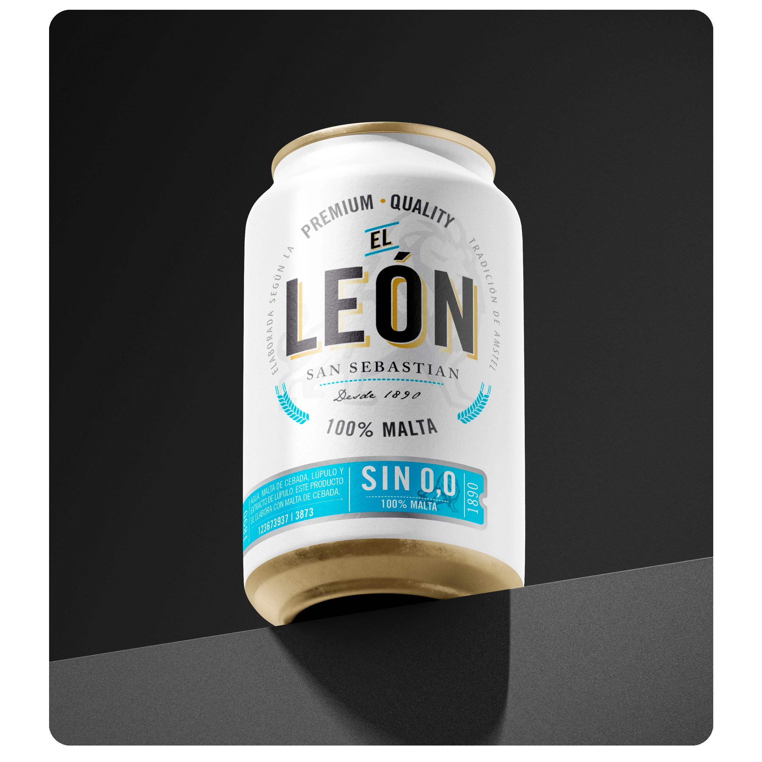 Cerveza El Leon Amstel