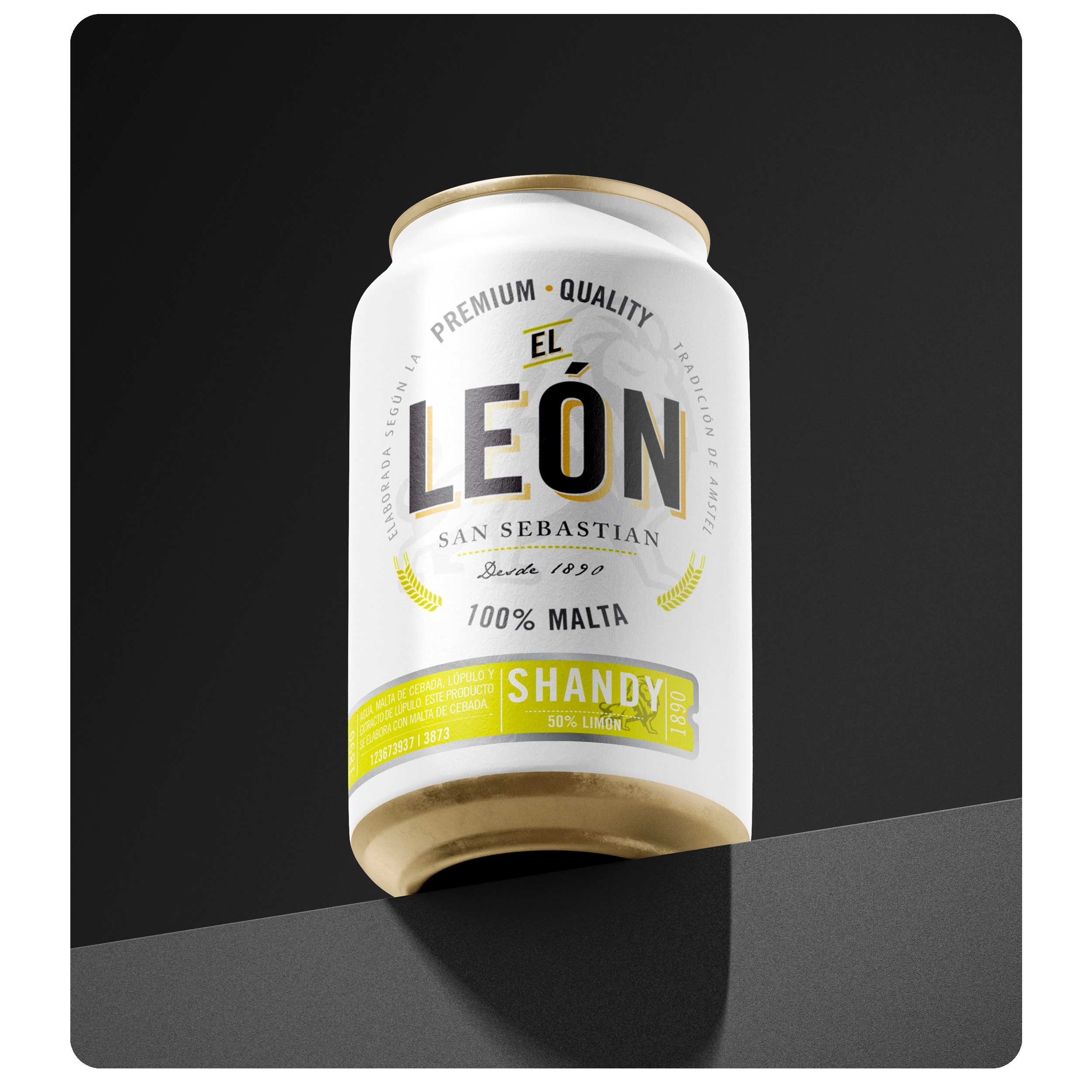 Cerveza El Leon Amstel